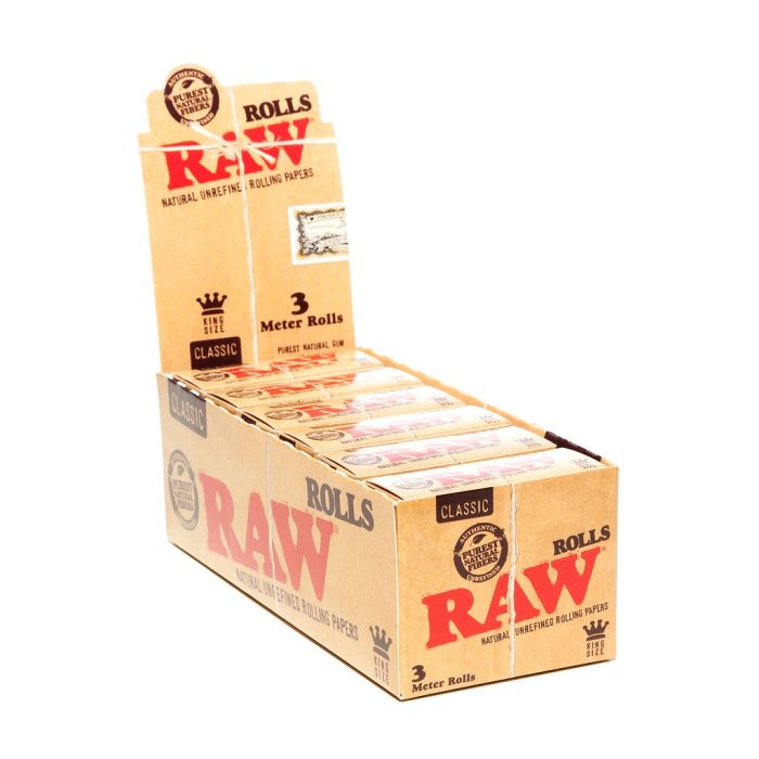 Raw Classic 3 Meter Kingsize Roll - Everyday Smoking
