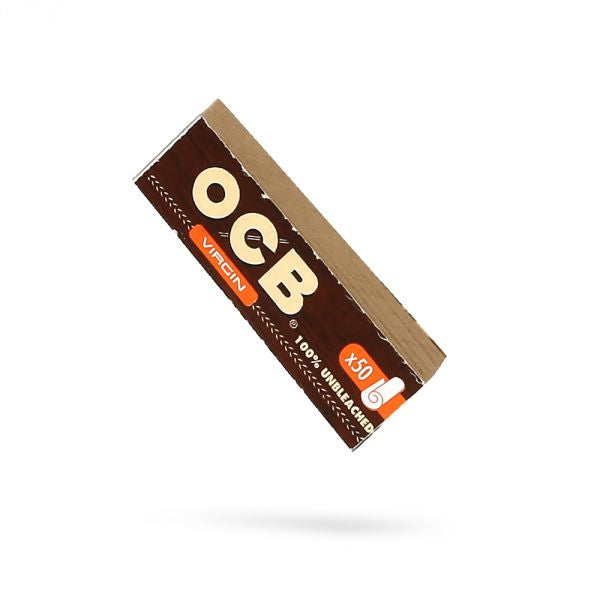 OCB virgin unbleached rolling tips