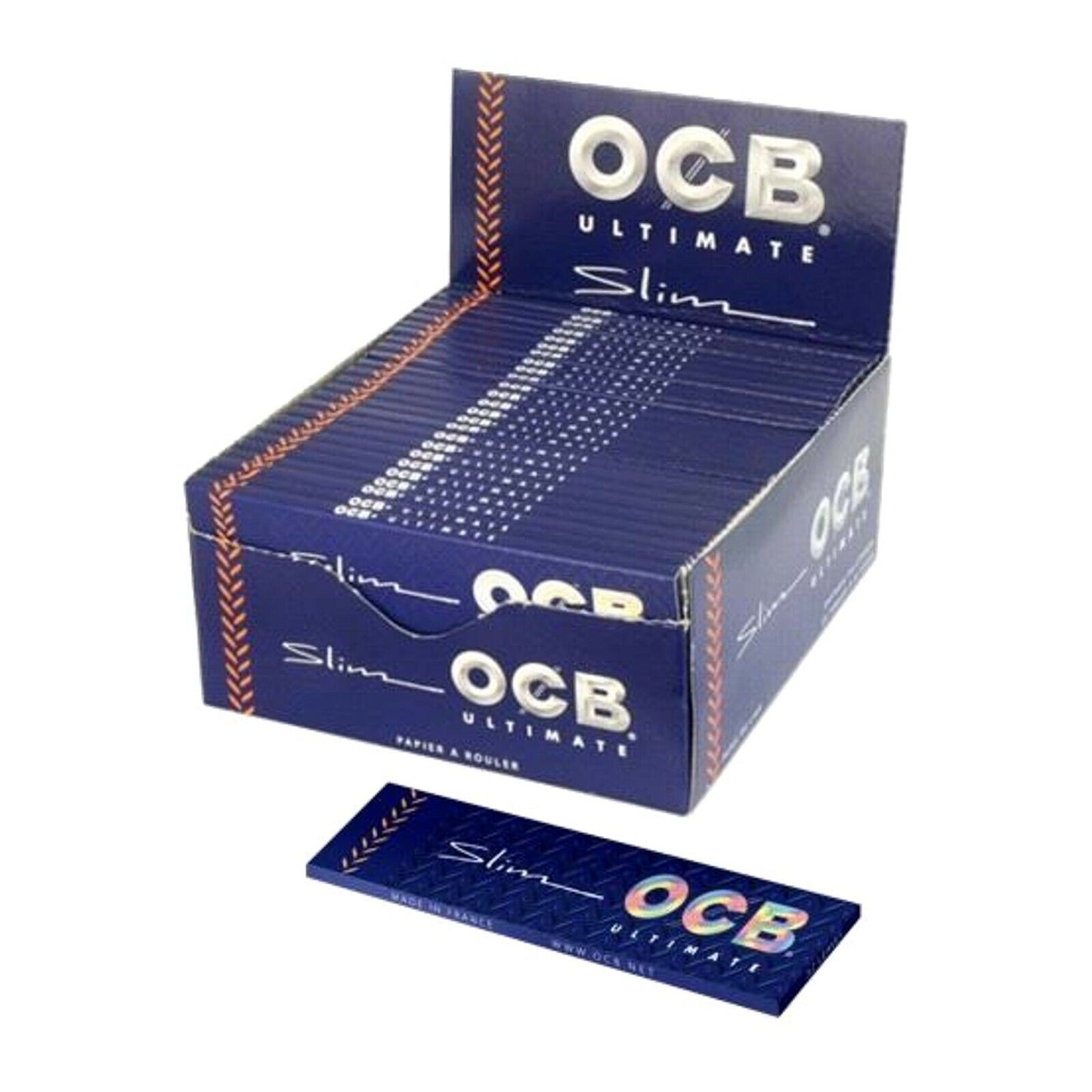 OCB Blue Slim Ultimate Kingsize Rolling Papers - Everyday Smoking
