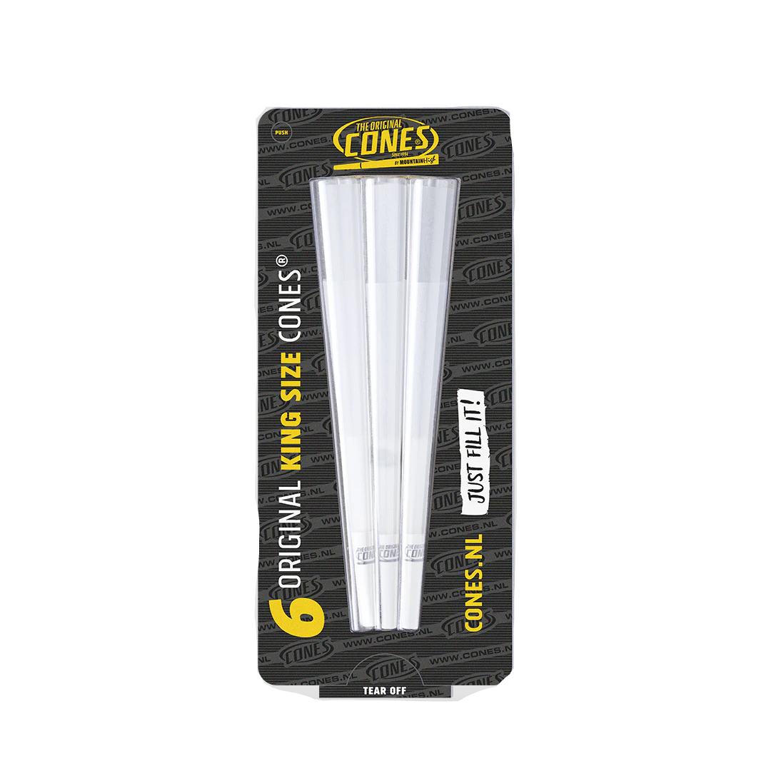 The Original Cones pack of 6 king size pre rolled cones ready to fill