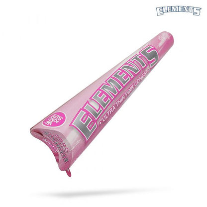 Elements Pink Pack of 3 Kingsize Pre Rolled Cones - Everyday Smoking 