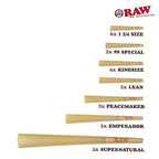 Raw 20 Stage RAWKET Launcher Pre Rolled Cones - Everyday Smoking 