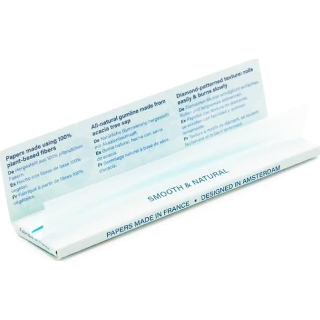 G Rollz Lightly Dyed Blue Kingsize Rolling Papers - Everyday Smoking 