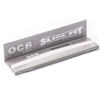 OCB Silver Slim Fit Kingsize Rolling Papers - Everyday Smoking 