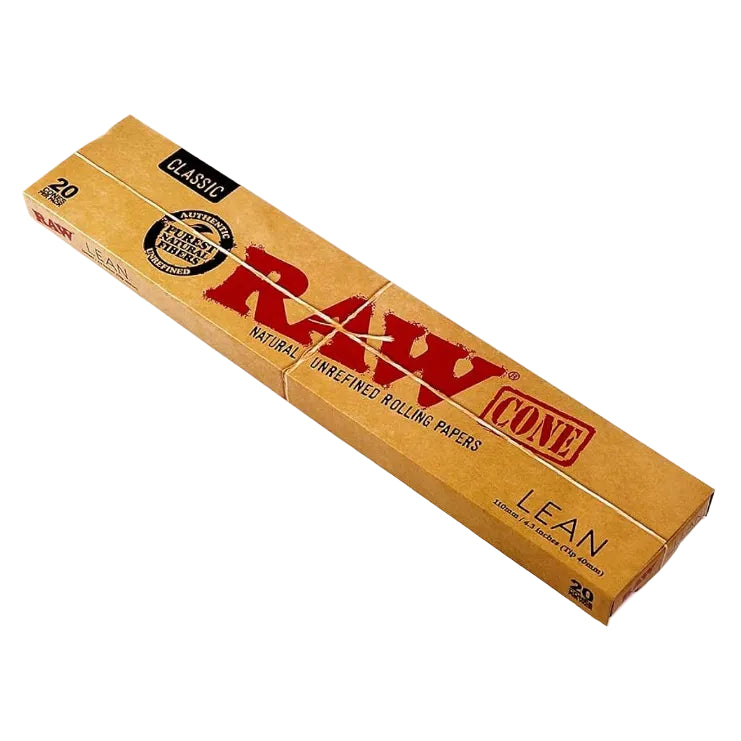 Raw Classic Lean 20 Pre Rolled Cones - Everyday Smoking 