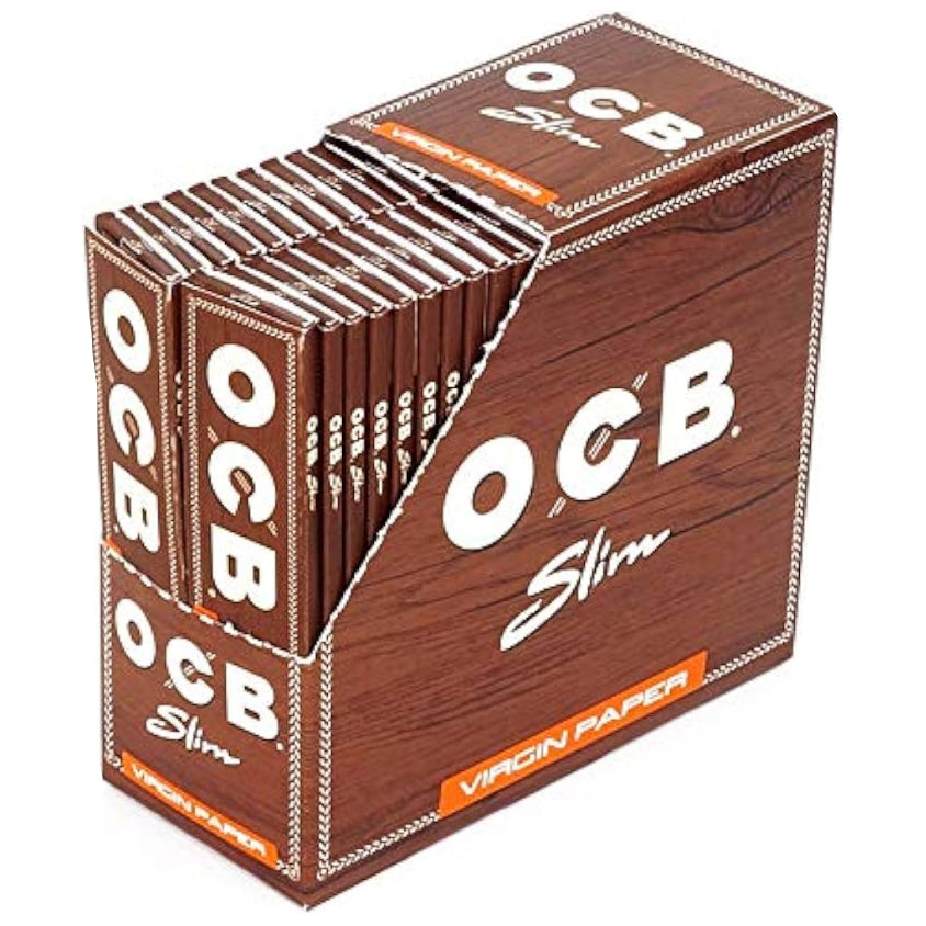 OCB Slim Virgin Kingsize Rolling Papers - Everyday Smoking 