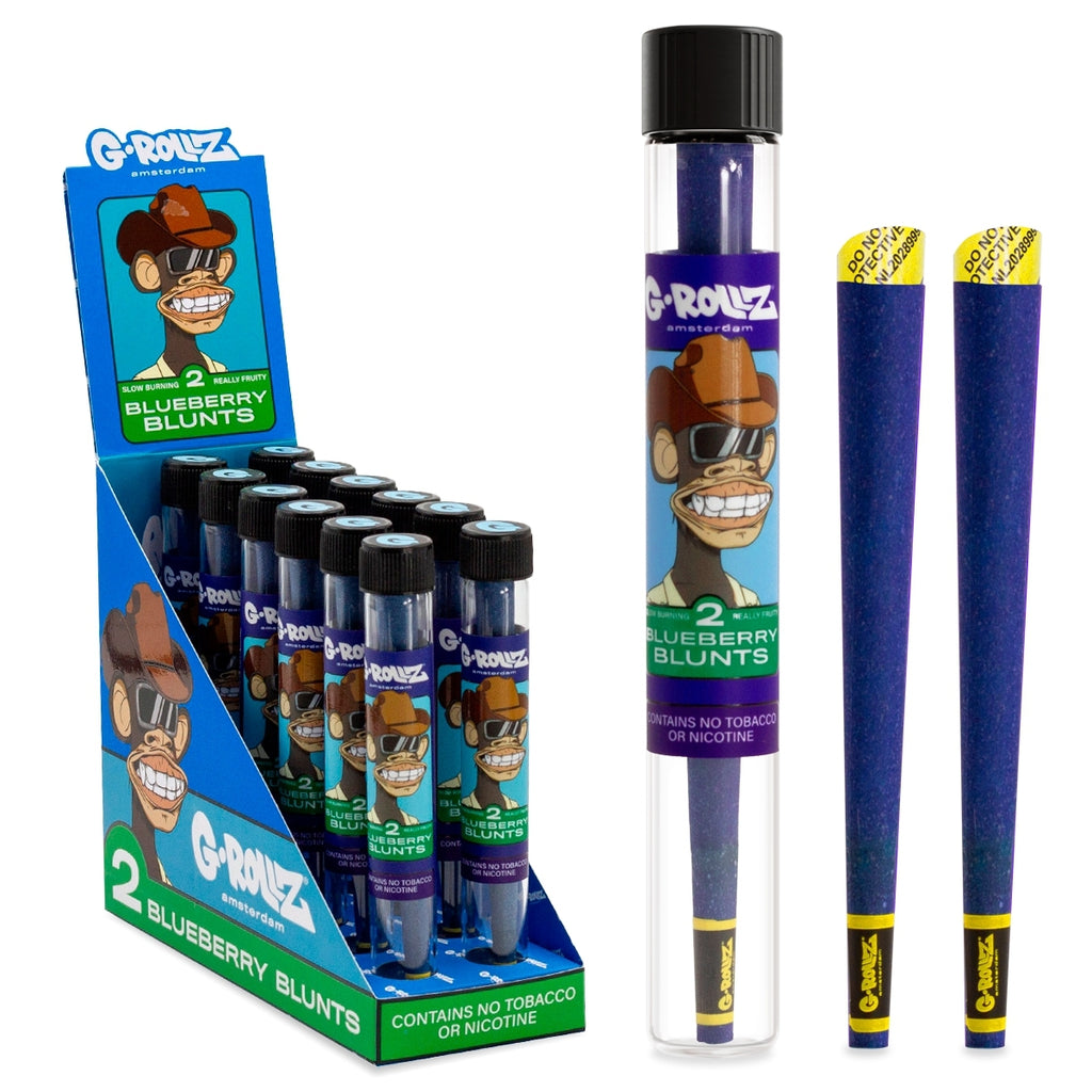 G Rollz "Blueberry" Pre Rolled Blunt Cones - Everyday Smoking 