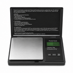 Everyday Smoking 100g digital pocket scale with 0.01g precision, compact scale for accurate weight measurement in a portable design.