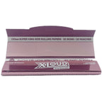 Xloud Pink Ultra Thin Extra Long Rolling Papes with Tips - Everyday Smoking 