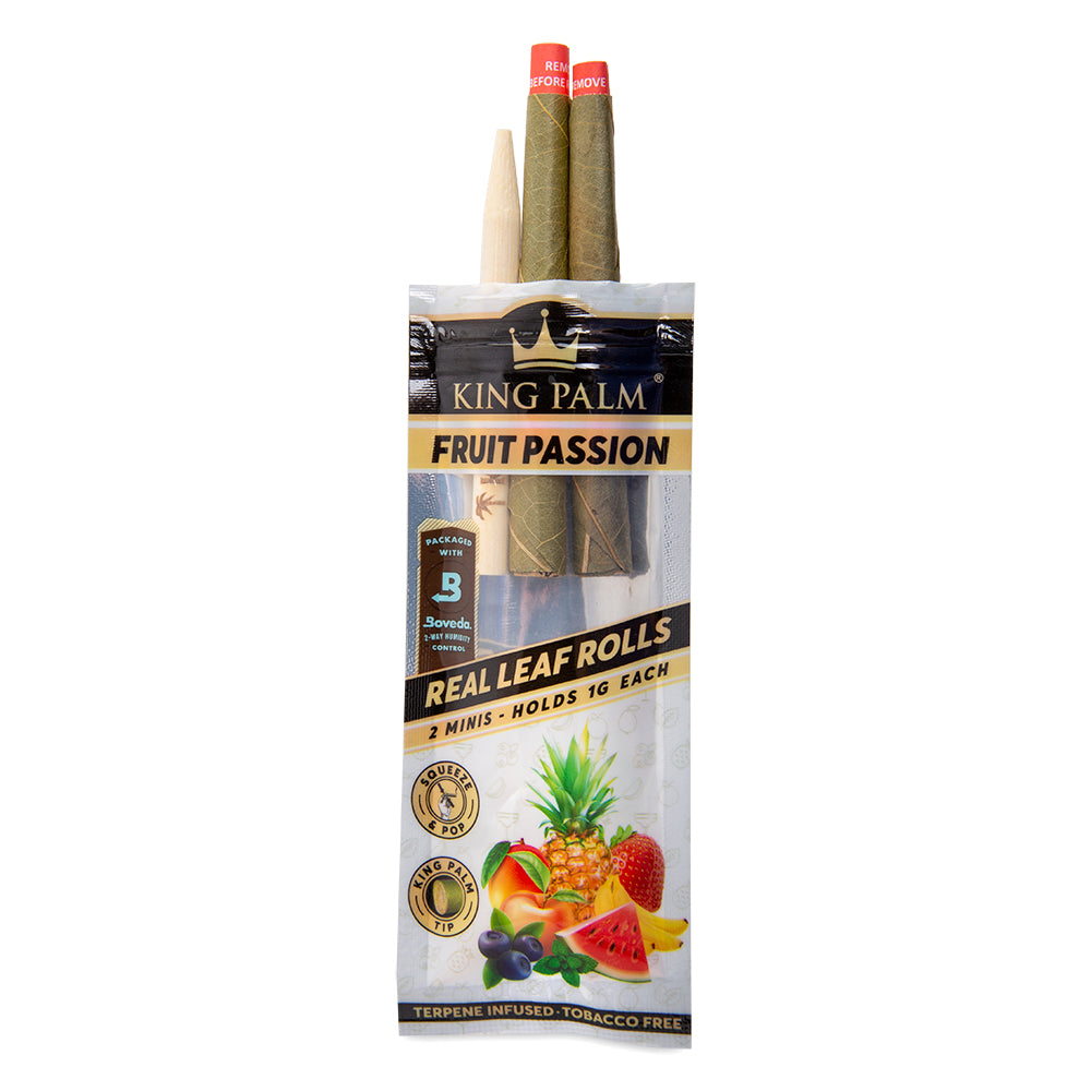 King Palm "Fruit Passion" Mini Blunt Wraps - Everyday Smoking 