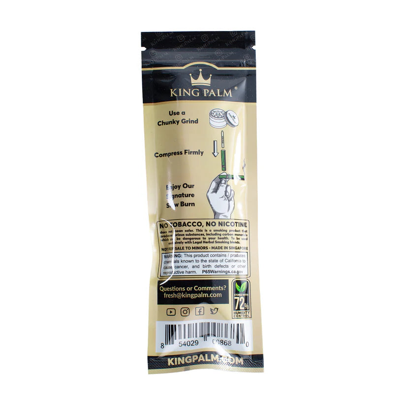 King Palm Super Slow Burning Rolls - Everyday Smoking 