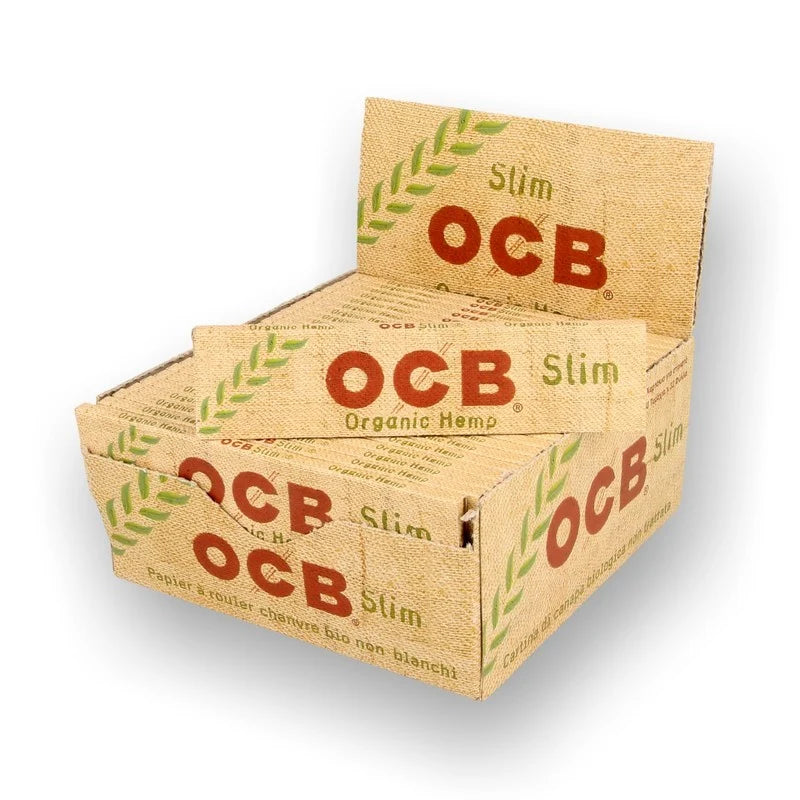 OCB Slim Organic Hemp Kingsize Rolling Papers - Everyday Smoking 