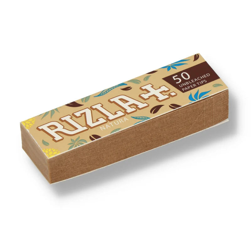 Rizla Natura Unbleached Rolling Tips - Everyday Smoking 