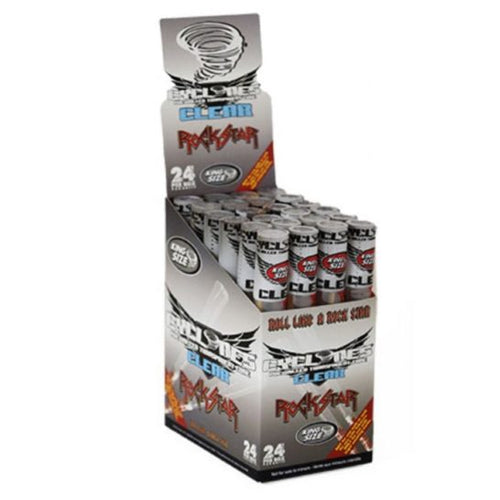 Cyclones "Rockstar" Clear Pre Rolled Cones