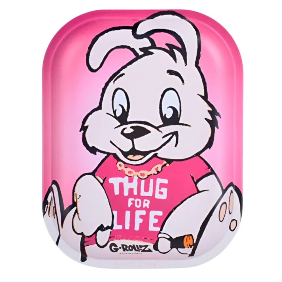 G Rollz "Thug for Life" Small Rolling Tray - Everyday Smoking 