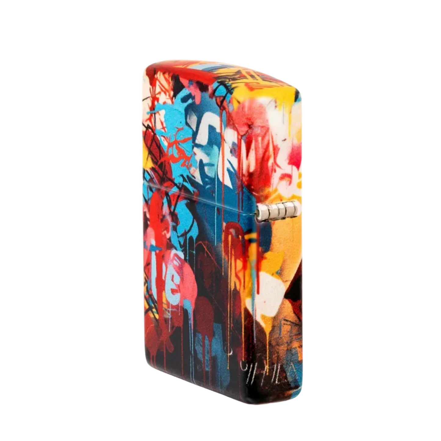 Zippo Graffiti Lips Urban Art Design Windproof Lighter - Everyday Smoking 