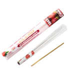 Cyclones Strawberry clear pre-rolled cones for smoking, featuring a transparent design and strawberry flavor.