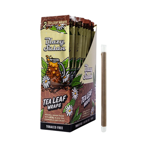 Blazy Susan "Tea Leaf" Hemp Wraps - Everyday Smoking 