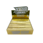Xloud Gold Ultra Thin & Long Wide Rolling Papers - Everyday Smoking 