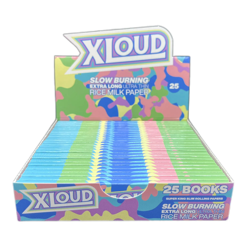 XLoud Extra Long Ultra Thin Rice Milk Papers - Everyday Smoking 