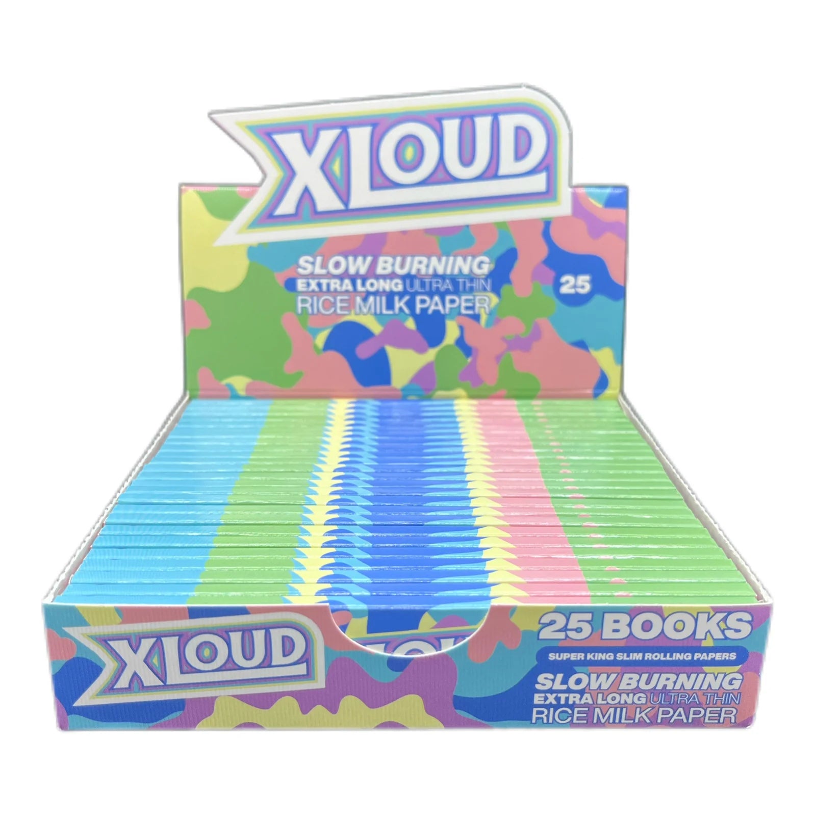 XLoud Extra Long Ultra Thin Rice Milk Papers - Everyday Smoking 