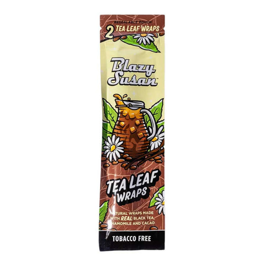 Blazy Susan tea leaf hemp wraps tobacco free natural tea leaf blunt wraps