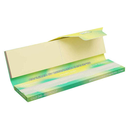 Cloudz Hemp Kingsize Rolling Paper with Tips - Everyday Smoking 