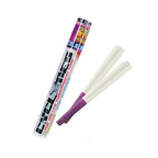 Cyclones The Purple Unknown clear pre rolled cones with roach tips in protective tube
