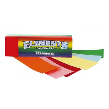 Elements perforated rainbow rolling tips
