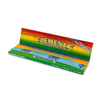 Elements Rainbow Kingsize Rolling Papers - Everyday Smoking 