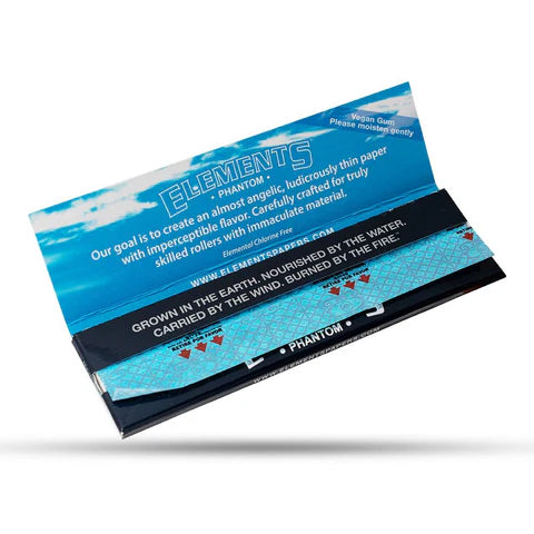 Elements Phantom Kingsize Rolling Papers - Everyday Smoking 