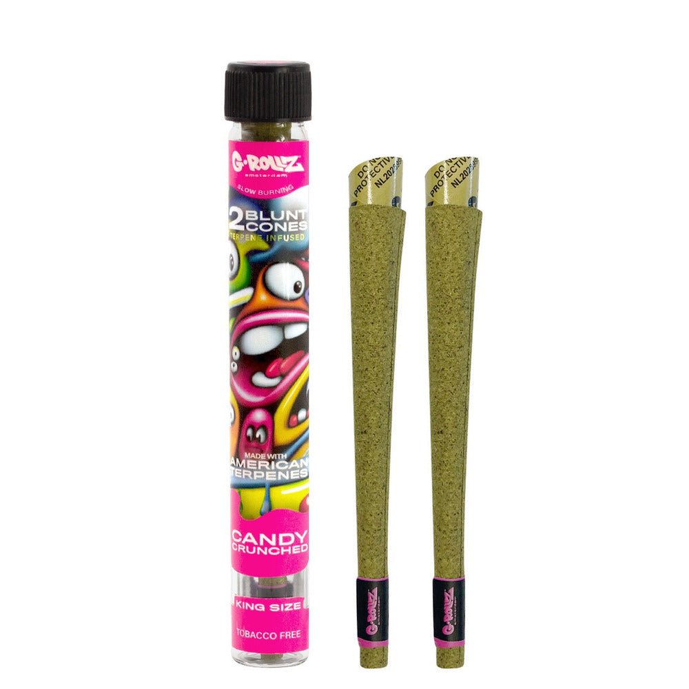 G Rollz "Candy Crunched" Terpene Infused Blunt Cones - Everyday Smoking 