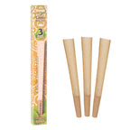 Greengo 3 pack king size pre rolled cones made from unbleached natural paper