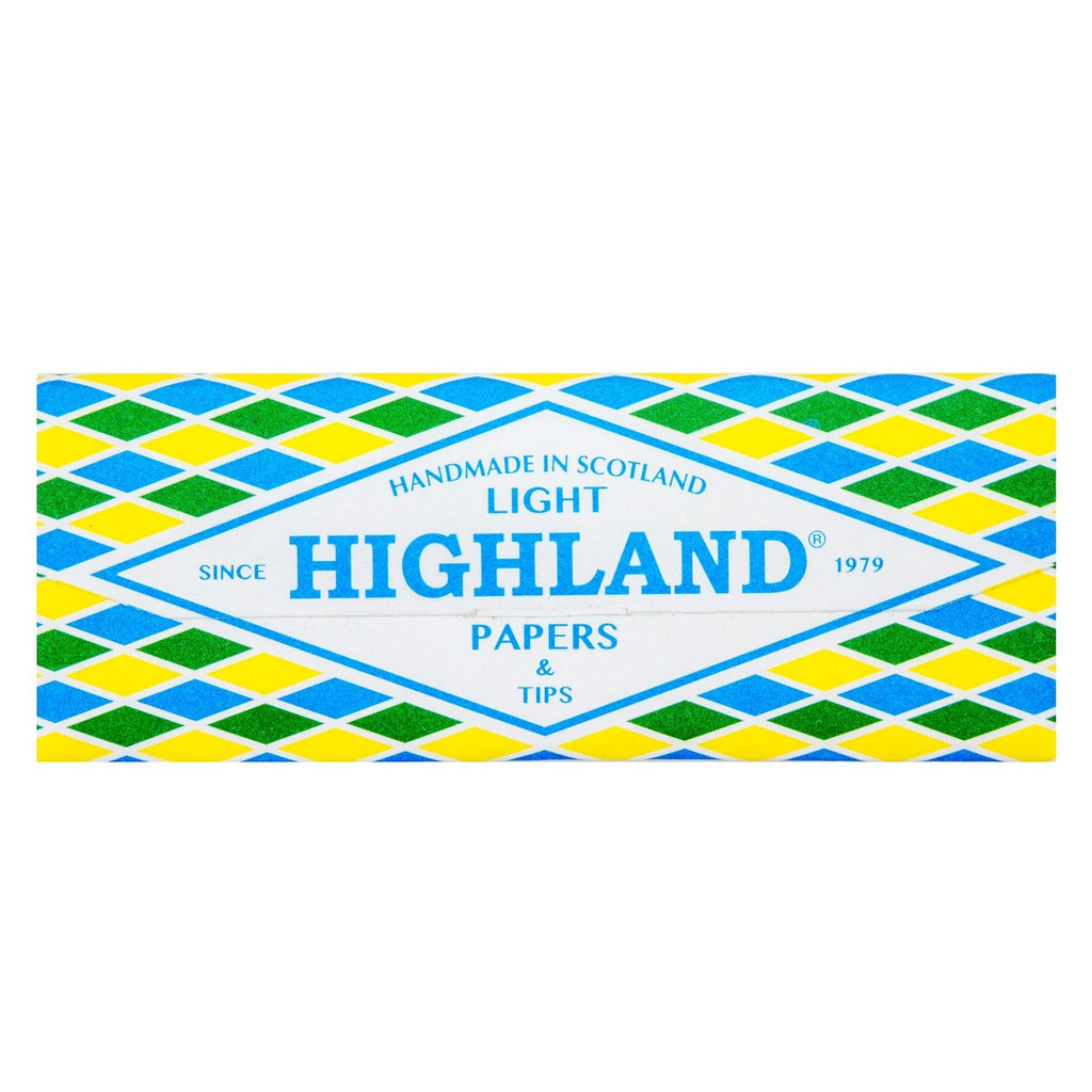 Highland Light Kingsize Rolling Papers with Tips - Everyday Smoking 