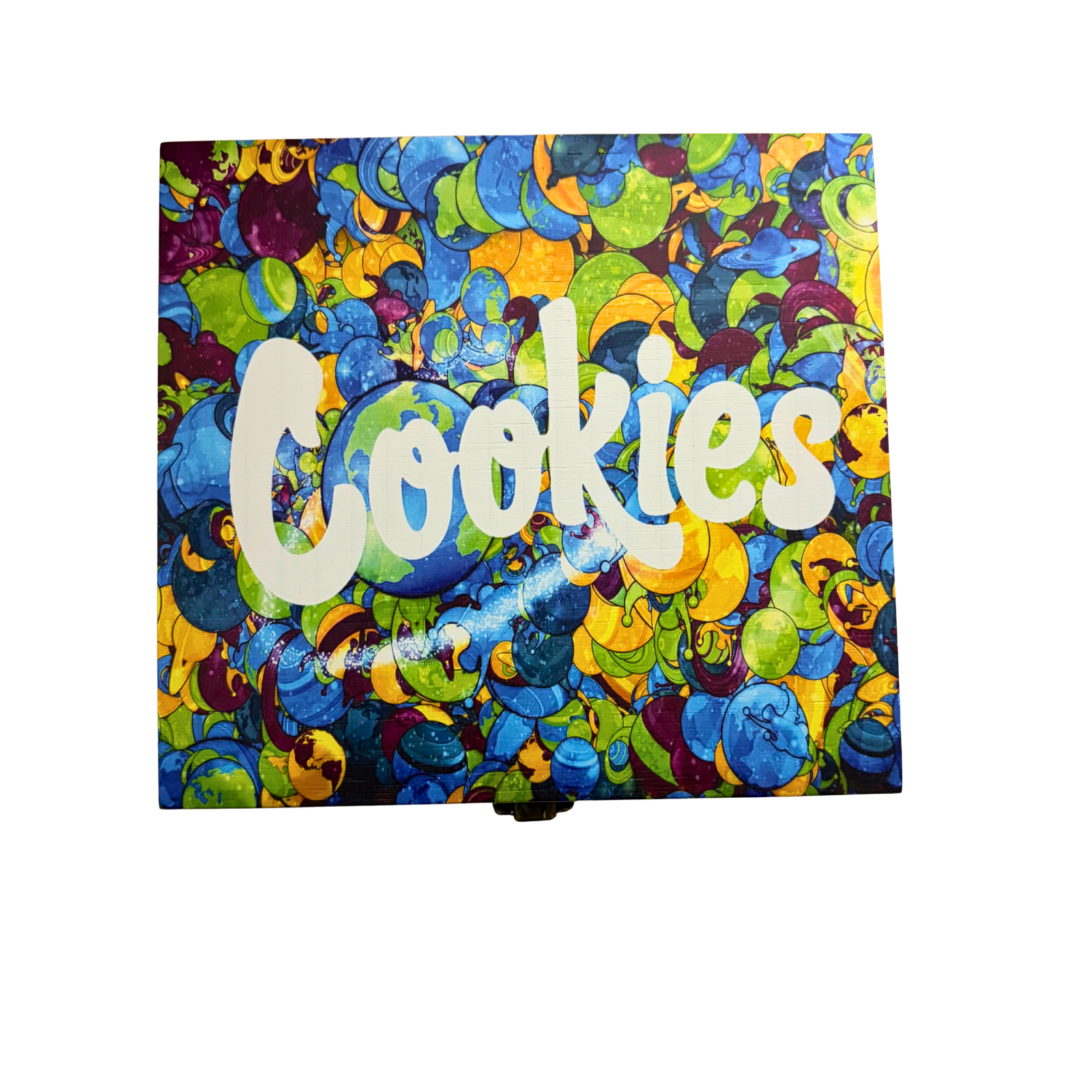 Cookies Large Wooden Rolling Box - Everyday Smoking 