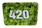 420 Leaf Small Rolling Tray - Everyday Smoking 