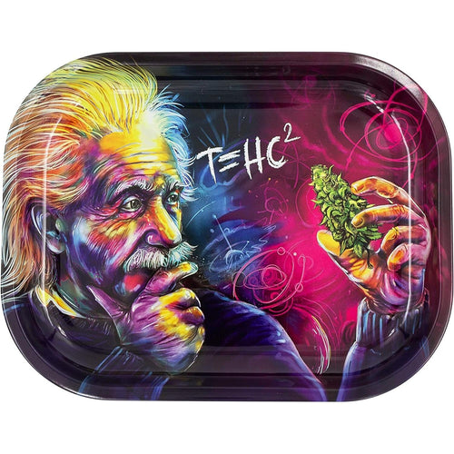 Einstein Small Rolling Tray - Everyday Smoking 