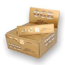 OCB Gold Slim Premium Kingsize Rolling Papers - Everyday Smoking 