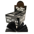 Wise Skies Black Unrefined Perforated Rolling Tips - Everyday Smoking 