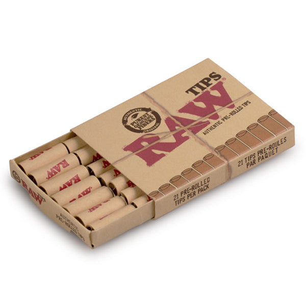 Raw Pre Rolled Tips - Everyday Smoking 