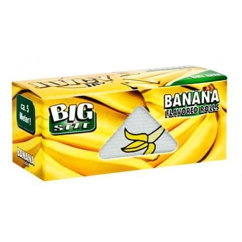 Juicy Jay Banana flavoured rolling paper roll big size 5 metre 15ft pack