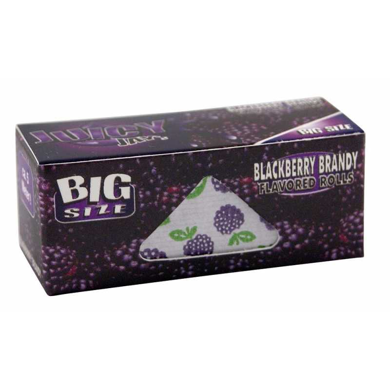 Juicy Jay Blackberry Brandy flavoured rolling paper roll big size 5 metre 15ft pack