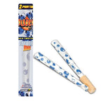 Juicy Jay blueberry pre rolled cones with reusable Dank 7 wooden tip
