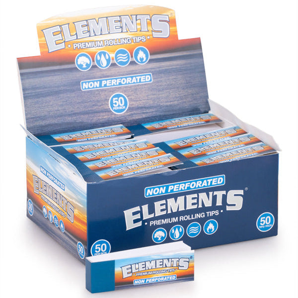 Elements Non Perforated Wide Rolling Tips - Everyday Smoking 