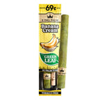 King Palm Banana Cream green leaf blunt wrap 1g palm tube tobacco free