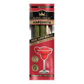 King Palm Margarita real leaf slim blunt wraps with squeeze and pop terpene filter and bamboo packing stick