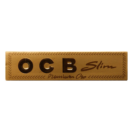 OCB Gold Slim Premium kingsize rolling papers ultra thin premium paper pack