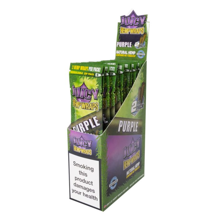 Juicy Jay "Purple" Hemp Wraps - Everyday Smoking 