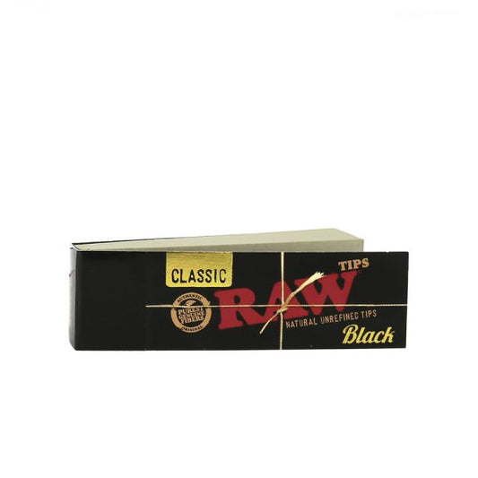RAW Black Classic rolling tips
