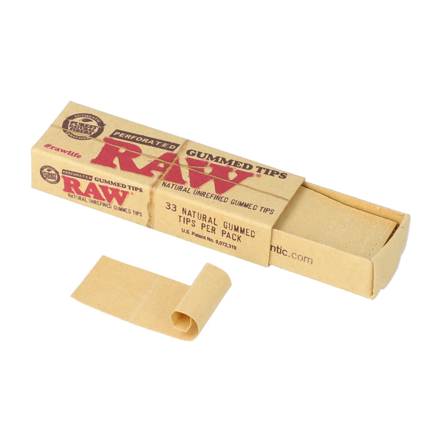 Raw Perforated Gummed Tips - Everyday Smoking 